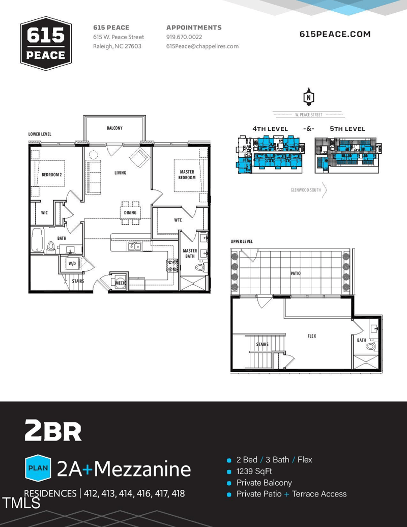 615 Peace St #406, Raleigh, NC 27605