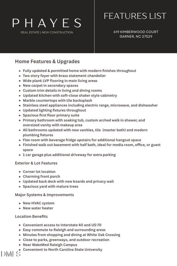 619 Kimberwood Ct, Garner, NC 27529