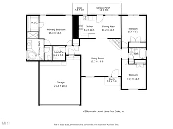 62 Mountain Laurel Ln, Four Oaks, NC 27524