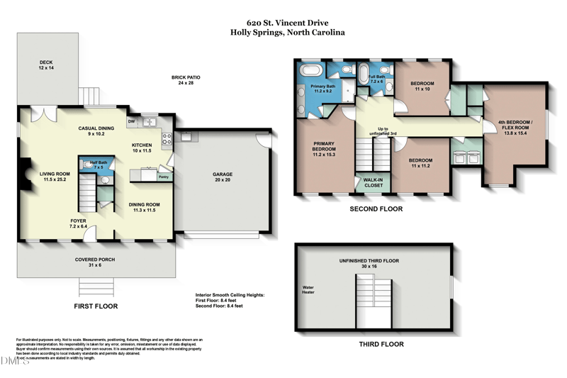 620 St Vincent Dr, Holly Springs, NC 27540