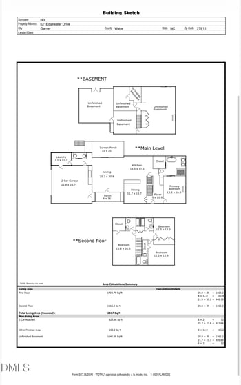 621 Edgewater Dr, Garner, NC 27529