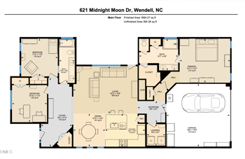 621 Midnight Moon Dr, Wendell, NC 27591