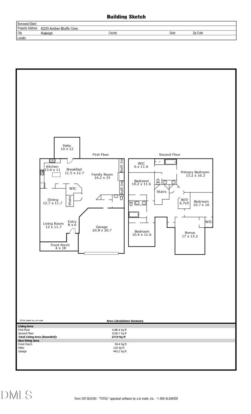 6220 Amber Bluffs Crescent, Raleigh, NC 27616