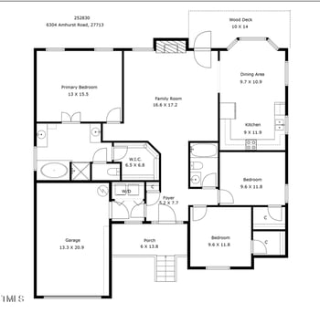 6304 Amhurst Rd, Durham, NC 27713