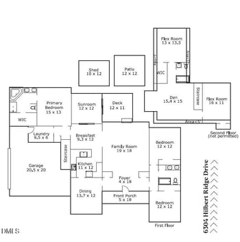 6304 Hilbert Ridge Dr, Holly Springs, NC 27540
