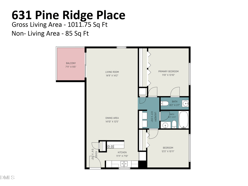 631 Pine Ridge Pl, Raleigh, NC 27609