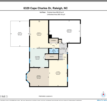 6329 Cape Charles Dr, Raleigh, NC 27617