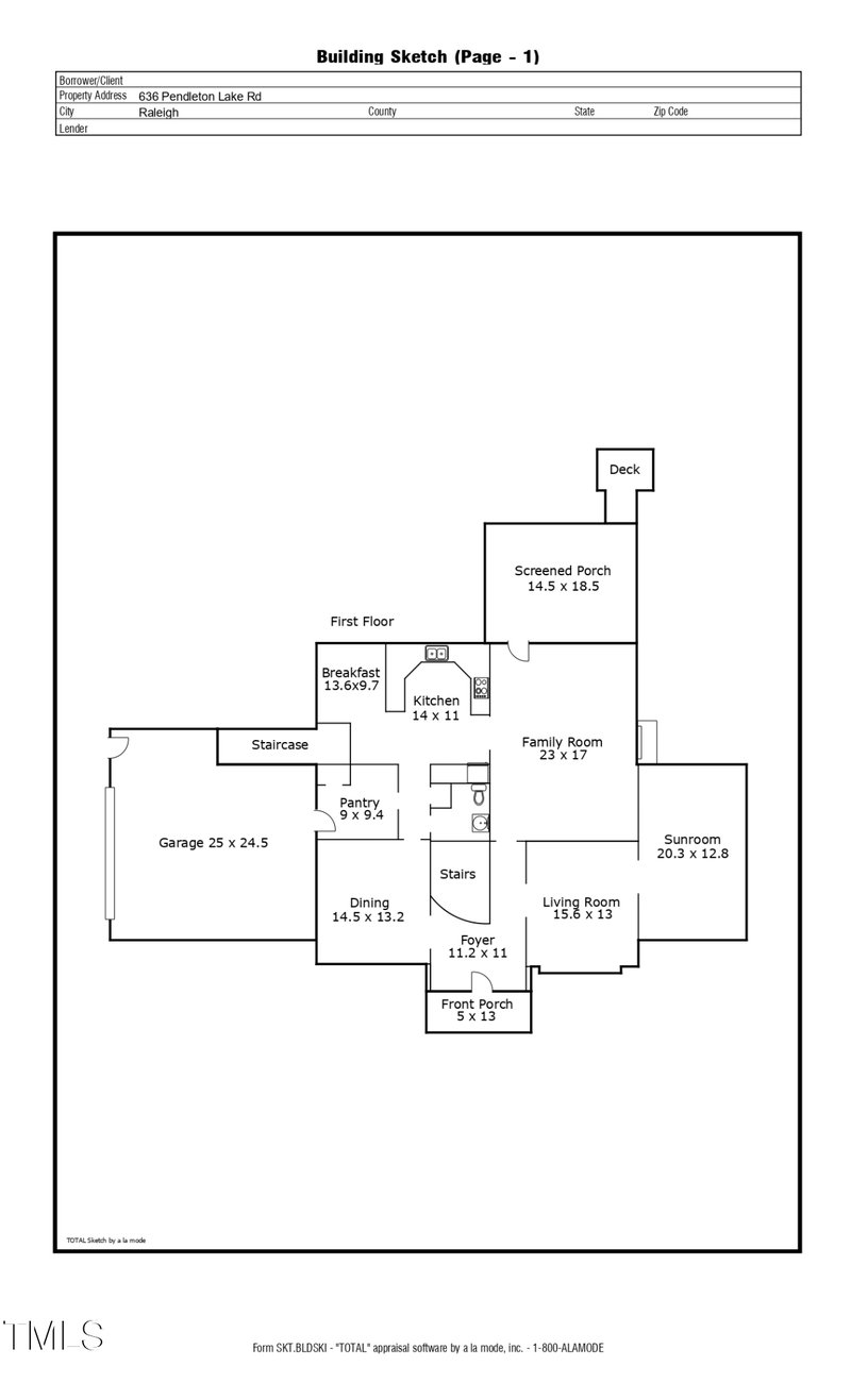 636 Pendleton Lake Rd, Raleigh, NC 27614