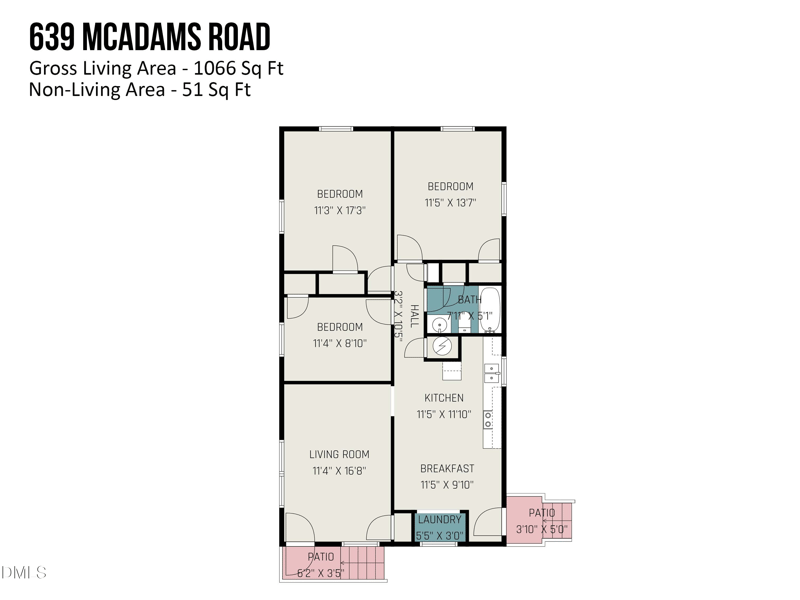 639 Mcadams Rd, Hillsborough, NC 27278