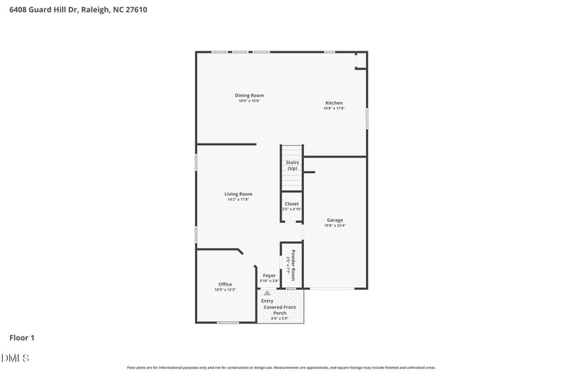 6408 Guard Hill Dr, Raleigh, NC 27610