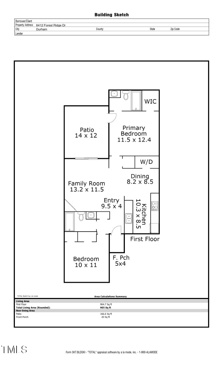 6412 Forest Ridge Dr, Durham, NC 27713