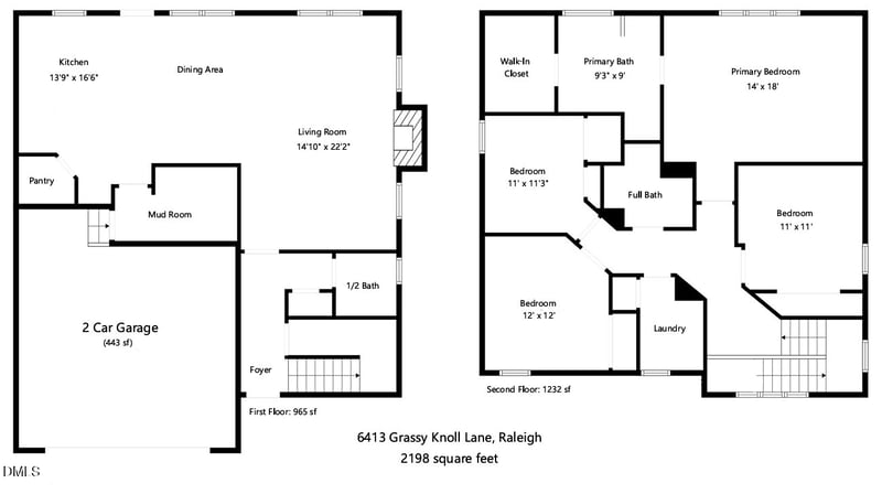 6413 Grassy Knoll Ln, Raleigh, NC 27616