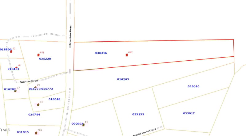 642 Breedlove Rd, Louisburg, NC 27549