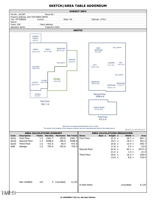 642 The Parks Dr, Pittsboro, NC 27312