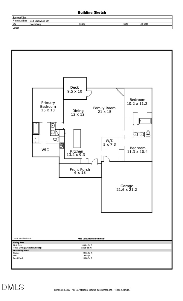 644 Shawnee Dr, Louisburg, NC 27549
