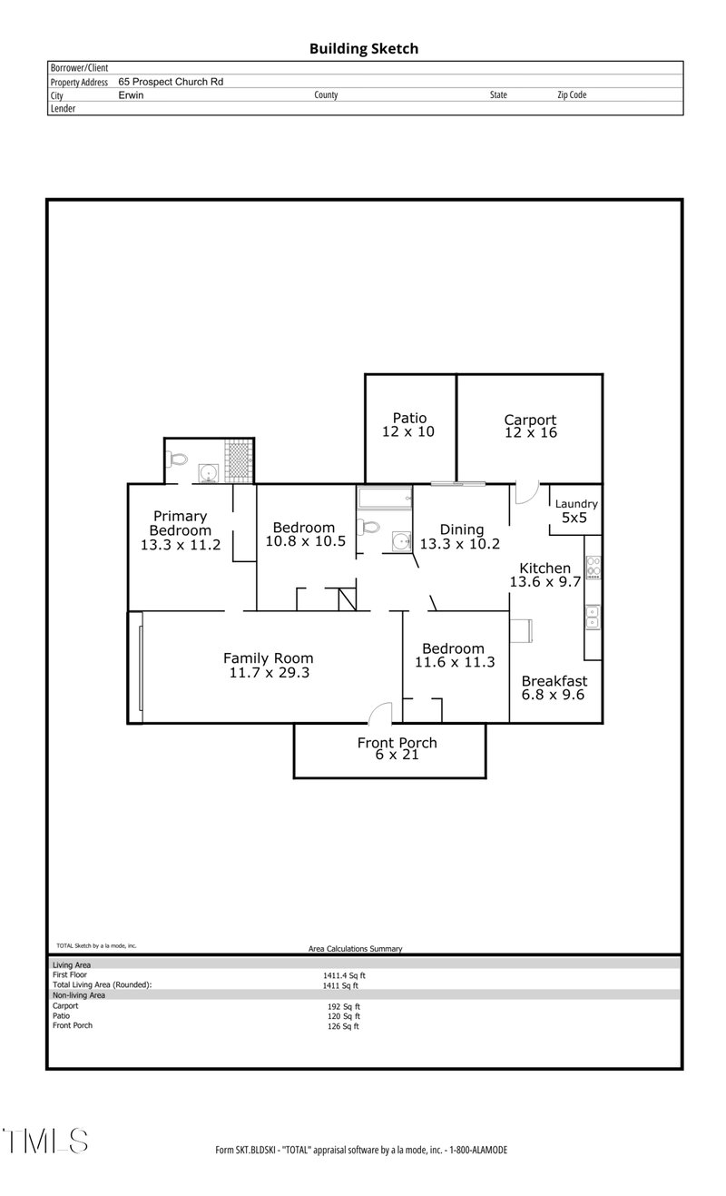 65 Prospect Church Rd, Erwin, NC 28339