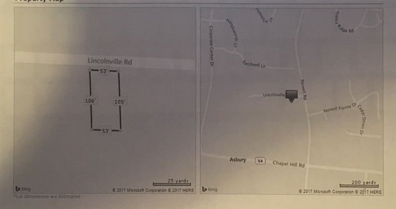 6505 Lincolnville Rd Lot 3, Raleigh, NC 27608