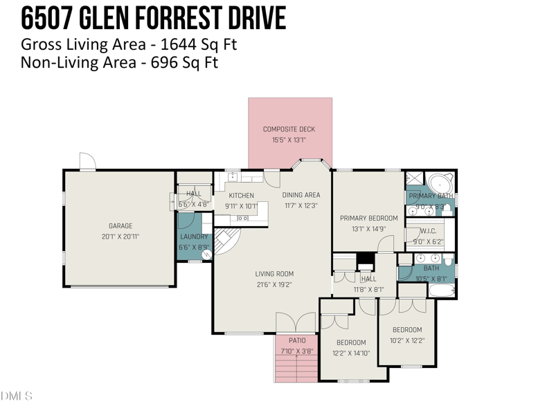 6507 Glen Forrest Dr, Chapel Hill, NC 27517