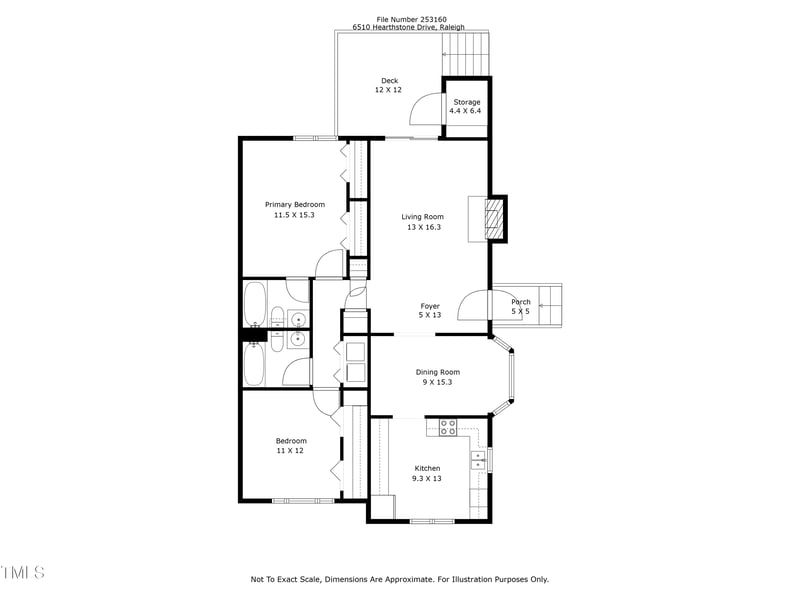 6510 Hearthstone Dr, Raleigh, NC 27615