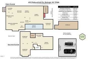 6512 Bakersfield Dr, Raleigh, NC 27606