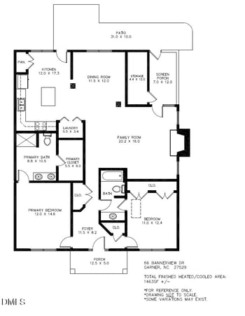 66 Bannerview Dr, Garner, NC 27529