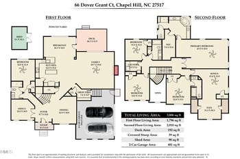 66 Dover Grant Ct, Chapel Hill, NC 27517