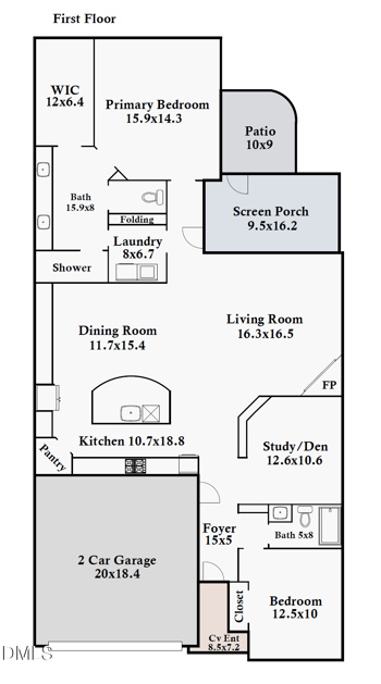 66 Middleton Pl, Chapel Hill, NC 27516