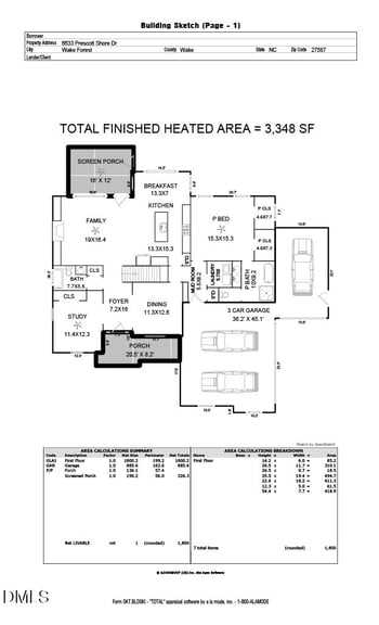 6633 Prescott Shore Dr, Wake Forest, NC 27587