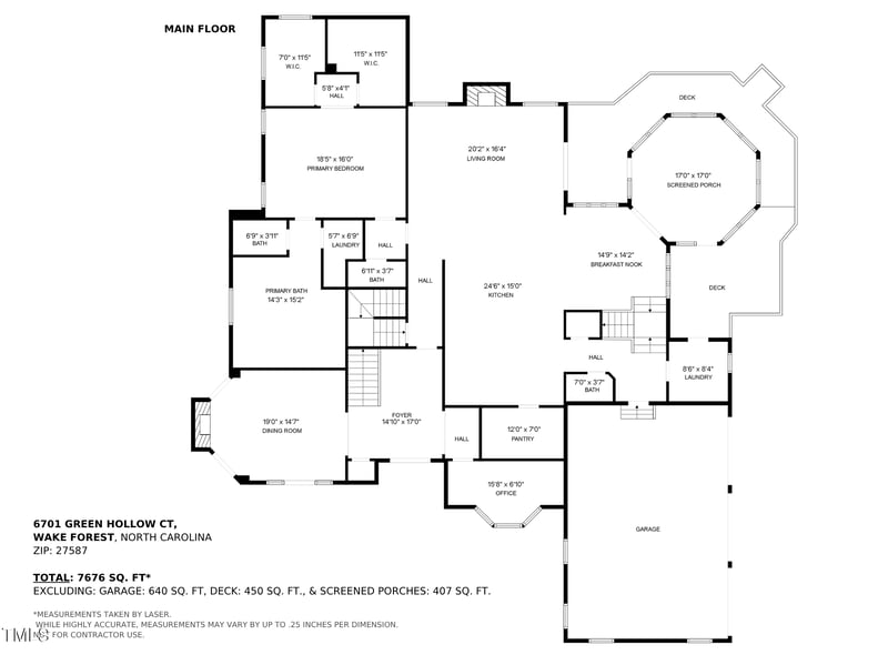 6701 Green Hollow Ct, Wake Forest, NC 27587