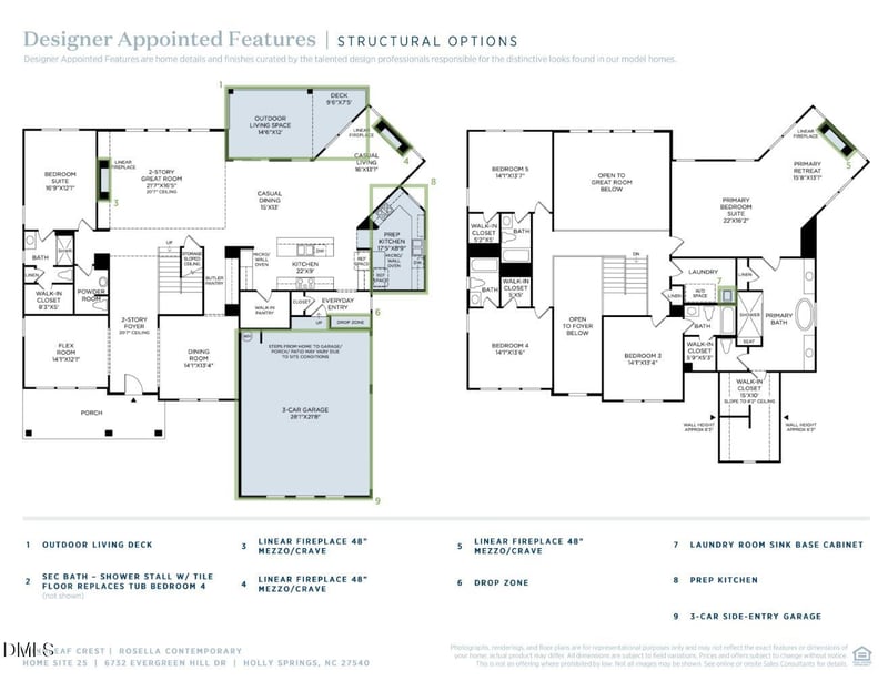 6732 Evergreen Hl Dr, Holly Springs, NC 27540
