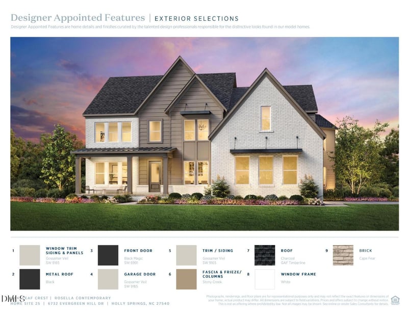 6732 Evergreen Hl Dr, Holly Springs, NC 27540