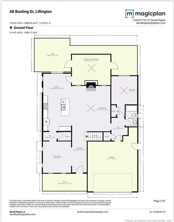 68 Bunting Dr, Lillington, NC 27546