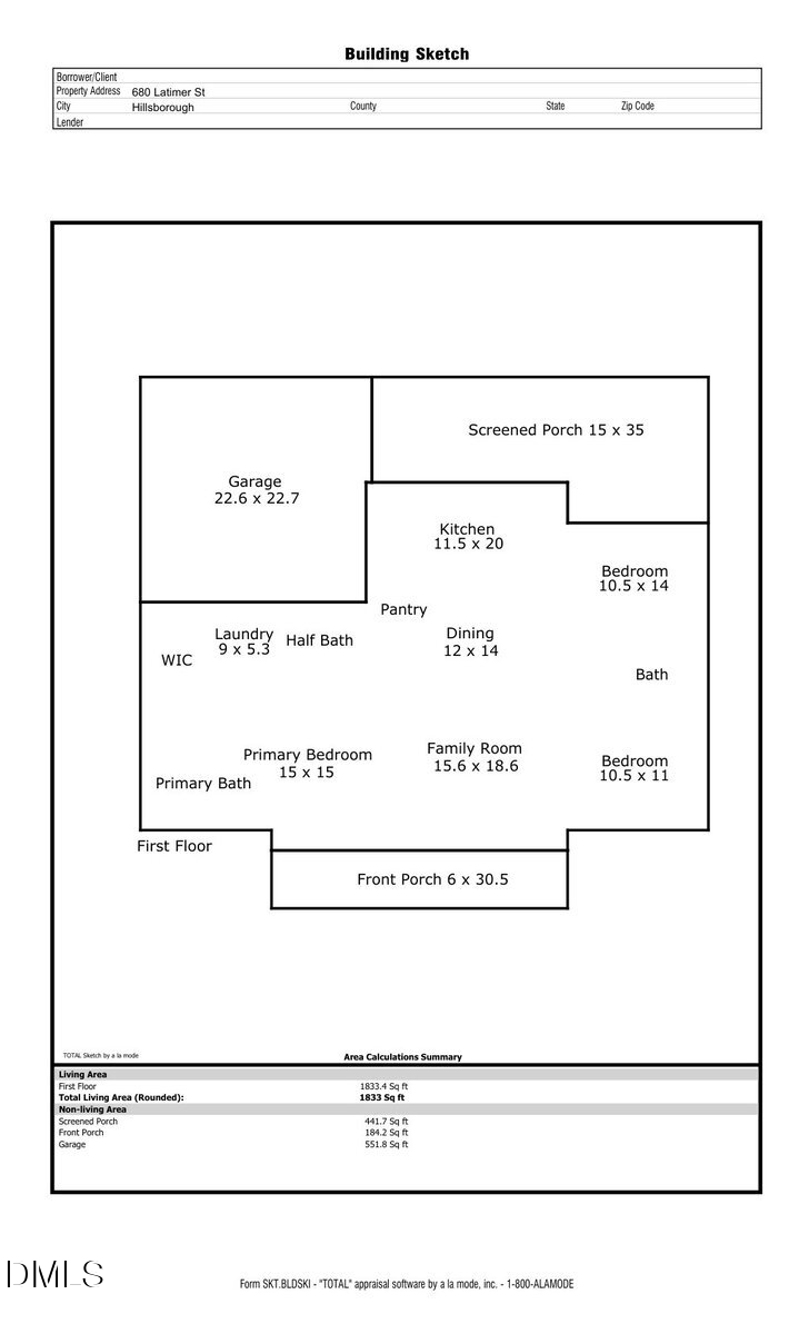 680 Latimer St, Hillsborough, NC 27278