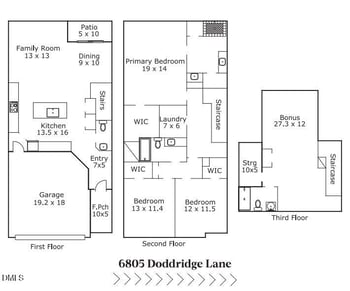 6805 Doddridge Ln, Cary, NC 27519