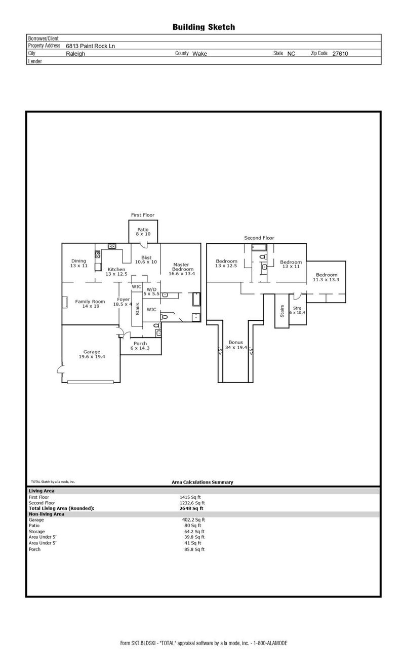6813 Paint Rock Ln, Raleigh, NC 27610