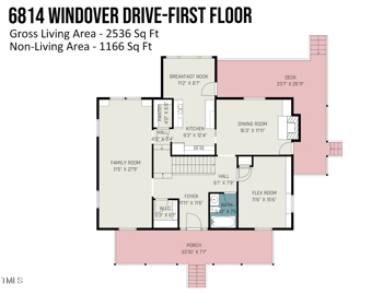 6814 Windover Dr, Durham, NC 27712