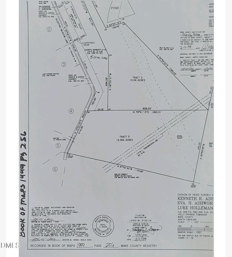 6829 Sleeping Meadow Ln Lot Tract 3, Holly Springs, NC 27540