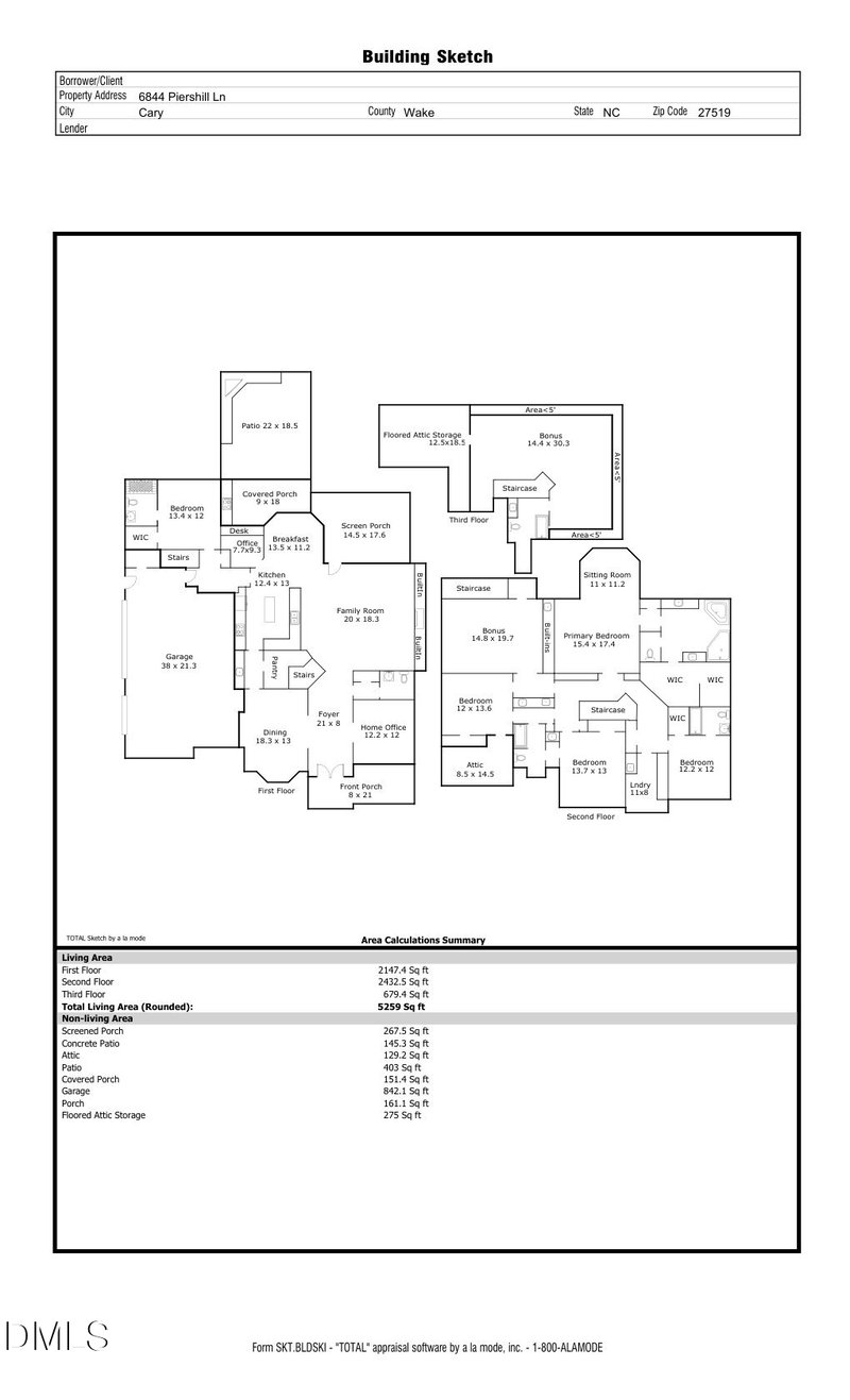 6844 Piershill Ln, Cary, NC 27519