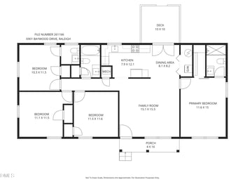 6901 Baywood Dr, Raleigh, NC 27613