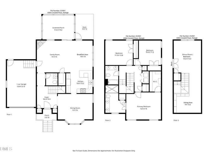 6904 Cresskill Pl, Raleigh, NC 27615