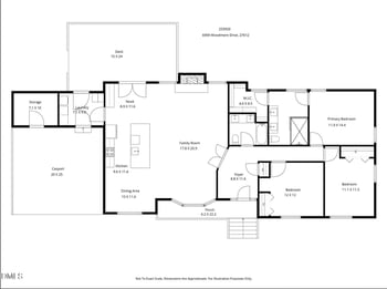 6909 Woodmere Dr, Raleigh, NC 27612