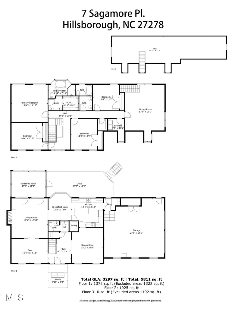 7 Sagamore Pl, Hillsborough, NC 27278