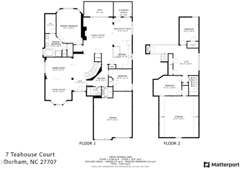 7 Teahouse Ct, Durham, NC 27707