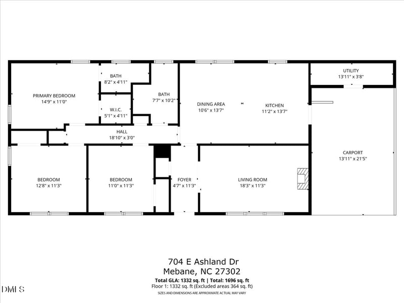 704 Ashland Dr, Mebane, NC 27302
