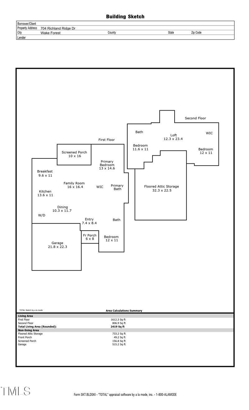 704 Richland Ridge Dr, Wake Forest, NC 27587