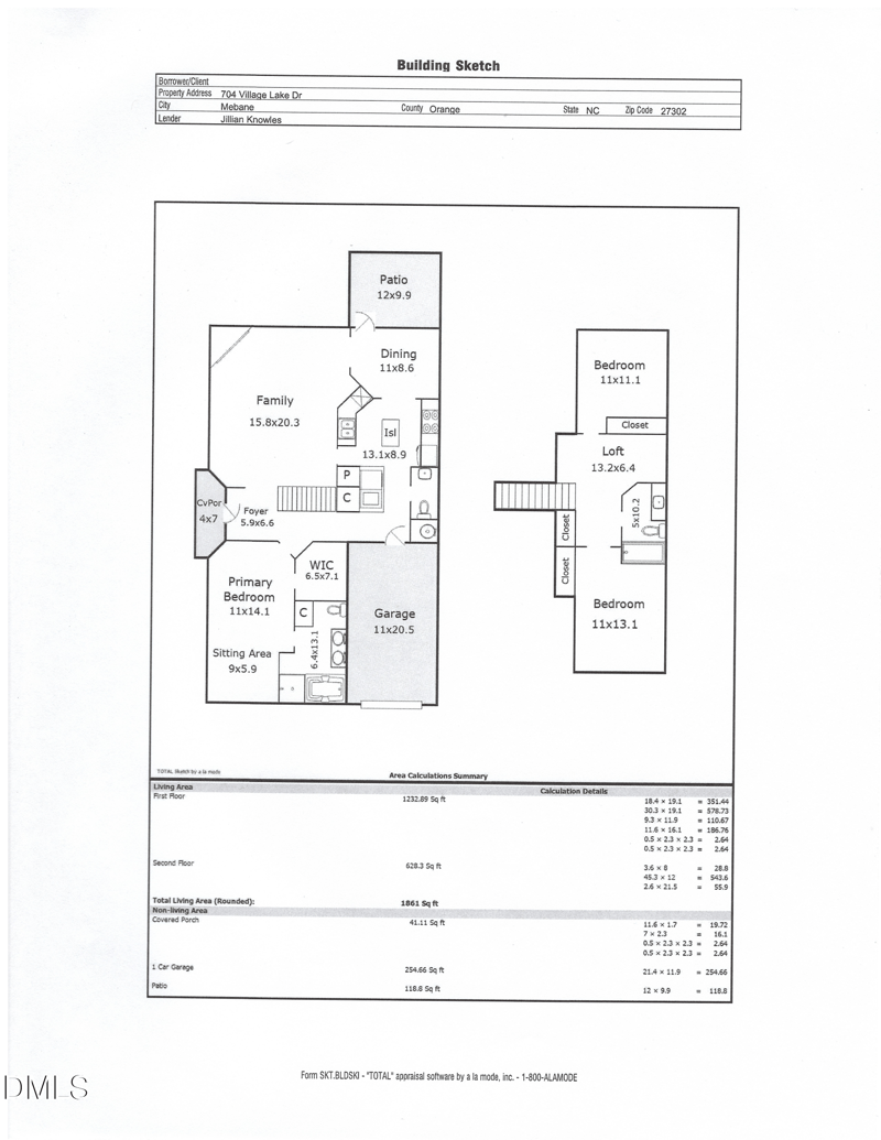 704 Village Lake Dr, Mebane, NC 27302