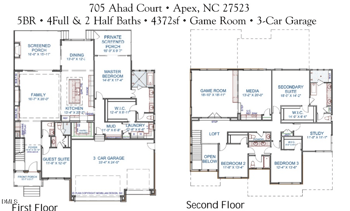 705 Ahad Ct, Apex, NC 27523