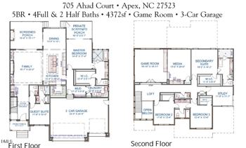 705 Ahad Ct, Apex, NC 27523