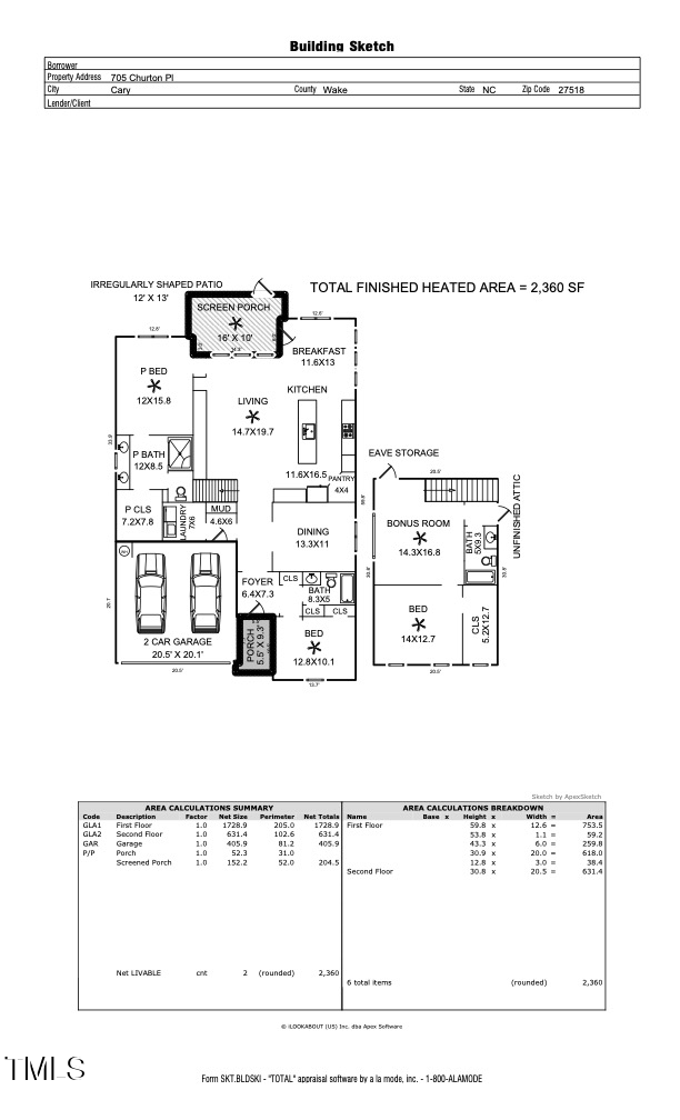 705 Churton Pl, Cary, NC 27518