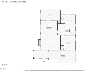 708 S 3rd St, Smithfield, NC 27577